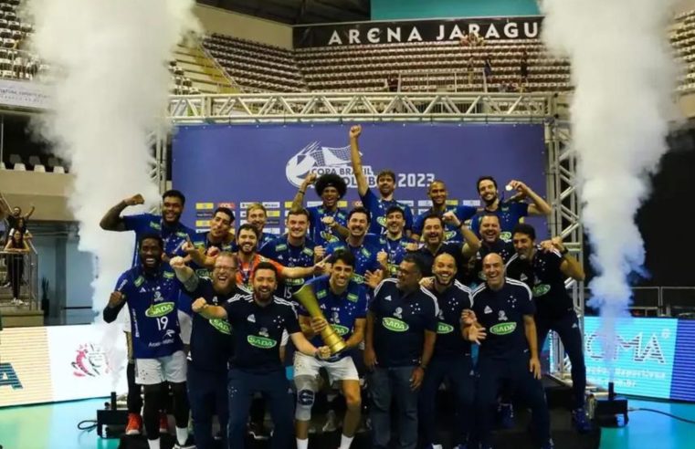 Vôlei Masculino: Copa Brasil começa nesta quarta-feira, com Cruzeiro em busca do 8° título