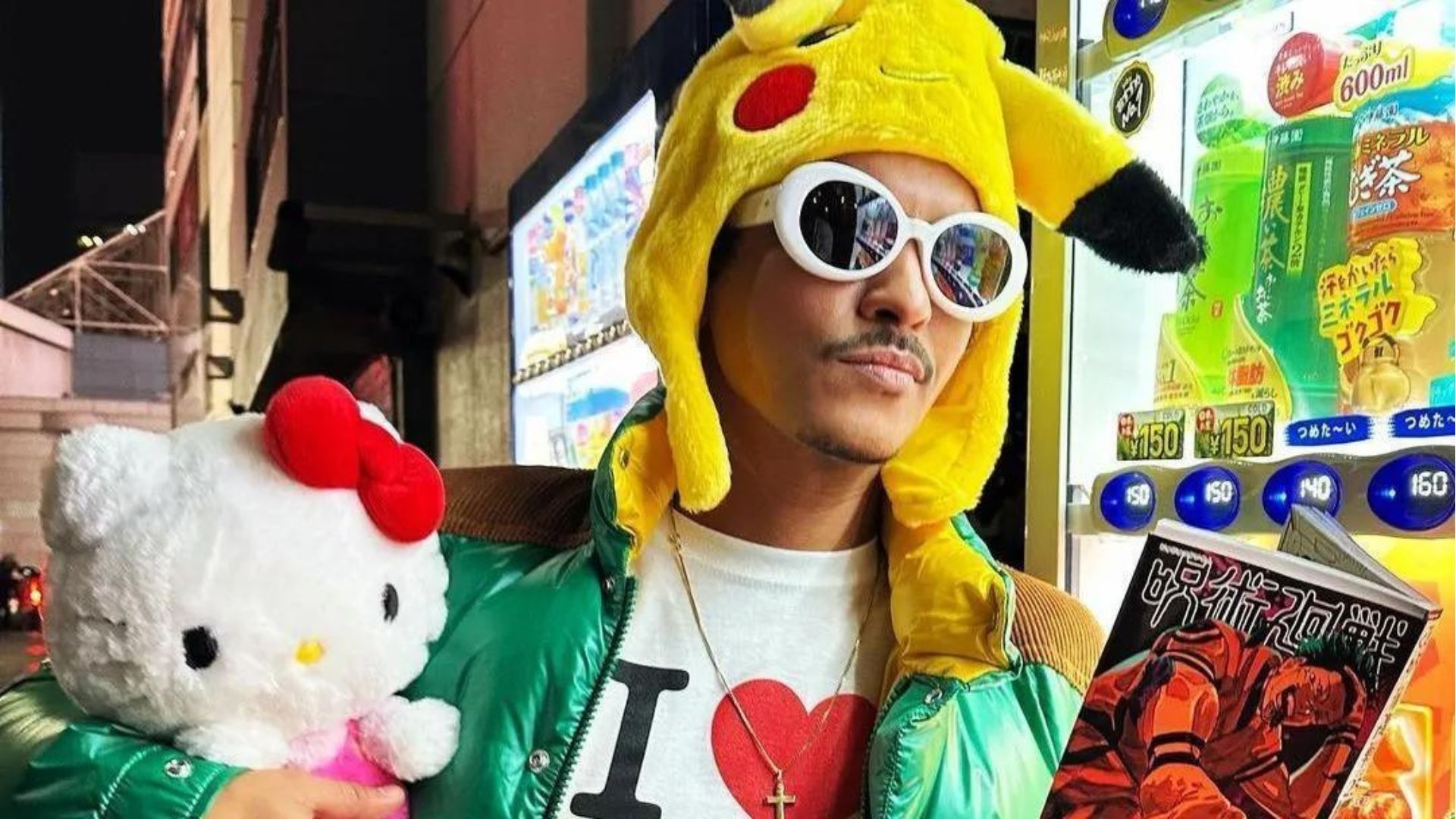 Bruno Mars: fãs brasileiros assumem ciúmes após vídeo postado em homenagem ao Japão