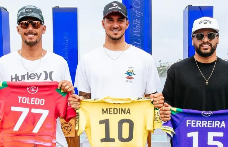 Com Filipe Toledo, Medina e Italo Ferreira, Brasil terá 11 representantes na WSL 2024