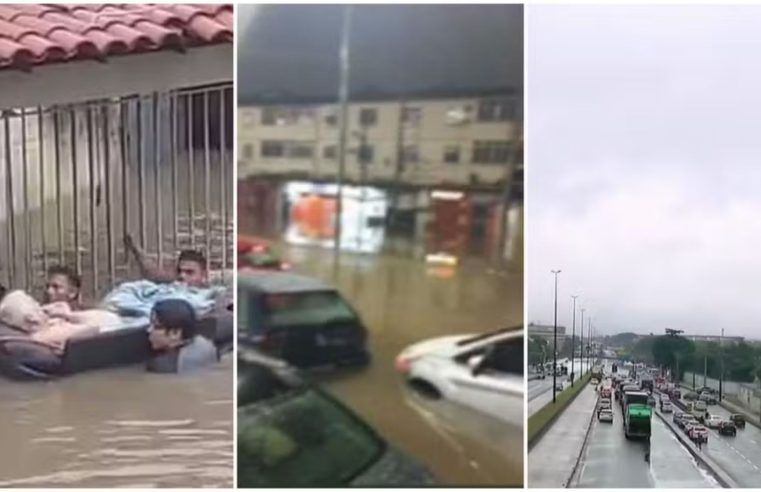 Rio registra 327 mm de chuva em janeiro. Valor é mais que o dobro da média do 1º mês do ano