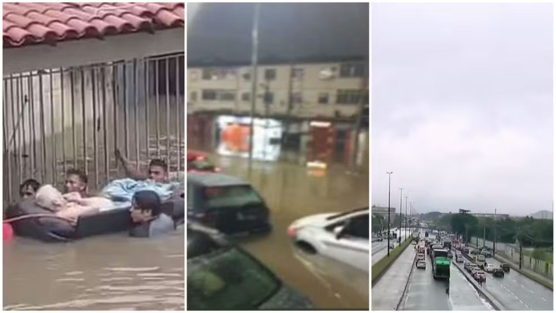 Rio registra 327 mm de chuva em janeiro. Valor é mais que o dobro da média do 1º mês do ano