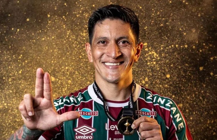 Germán Cano, do Fluminense, é eleito o “Rei da América” em 2023