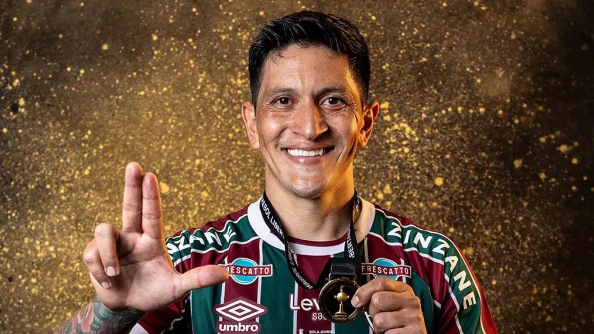 Germán Cano, do Fluminense, é eleito o “Rei da América” em 2023