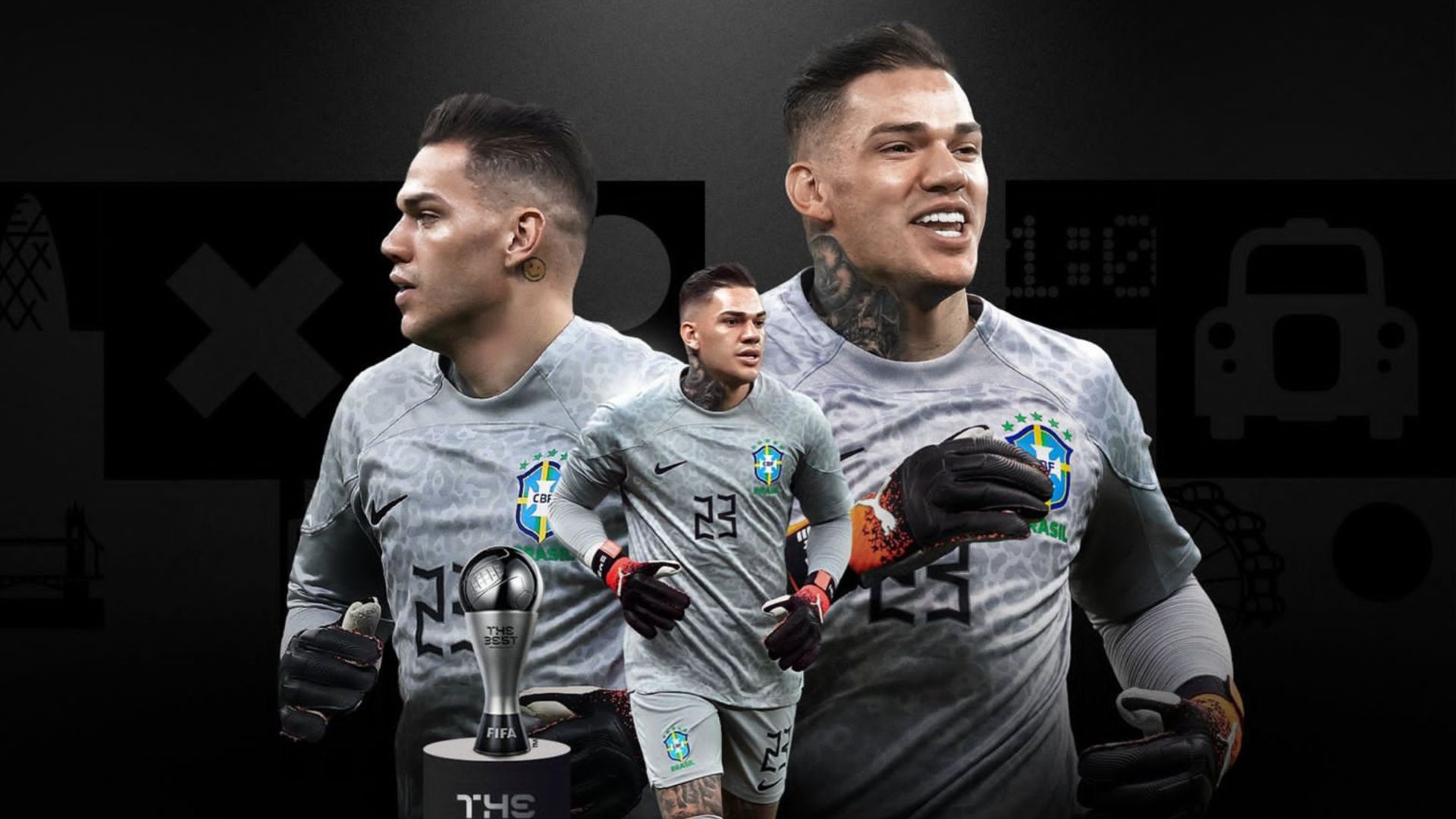 Fifa The Best: Ederson leva prêmio de melhor goleiro