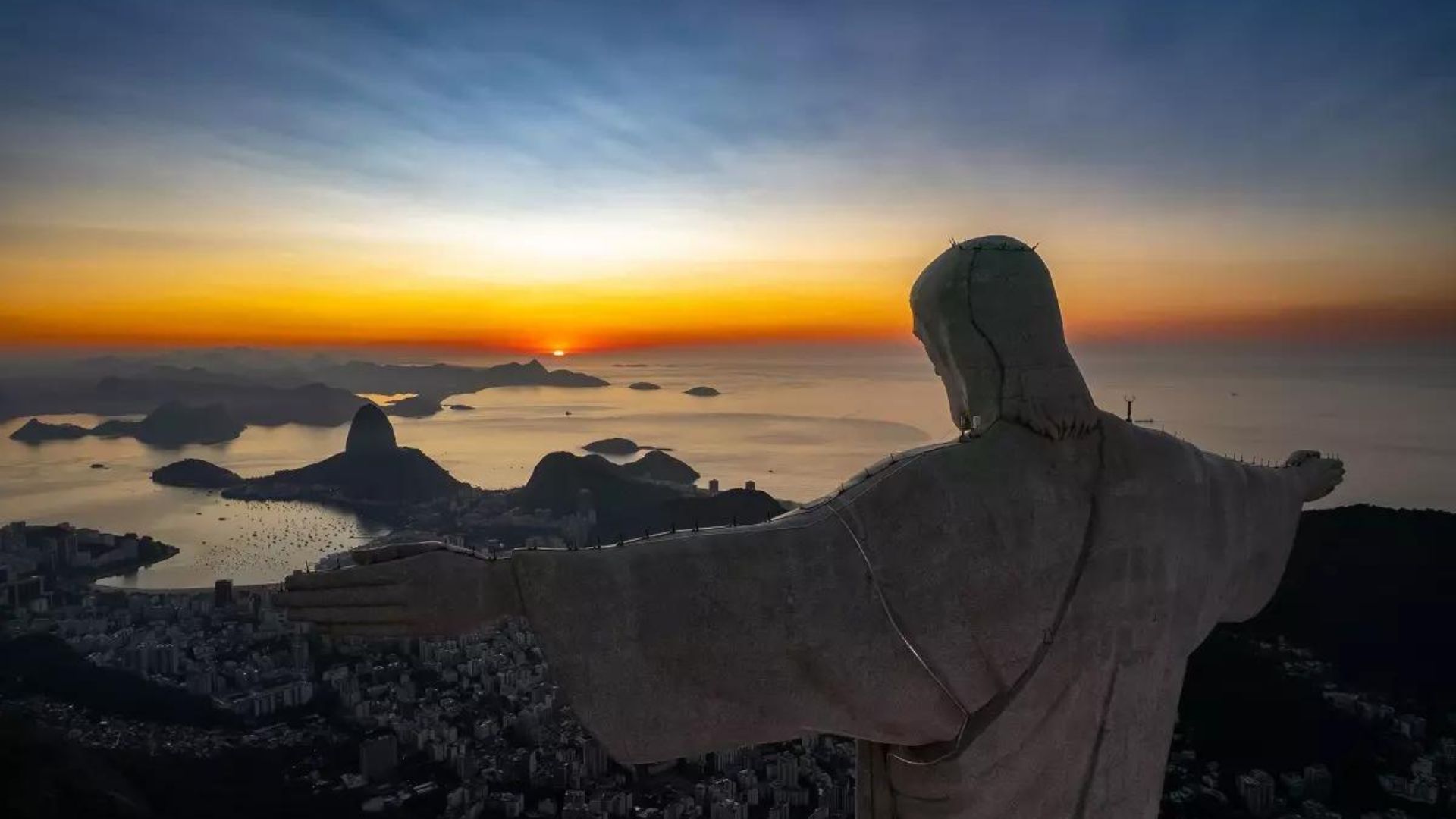 Cristo Redentor terá horário estendido para o público aproveitar o pôr do sol