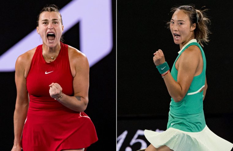 #AustralianOpen: Sabalenka e Zheng definem no sábado o título do 1º Grand Slam do ano