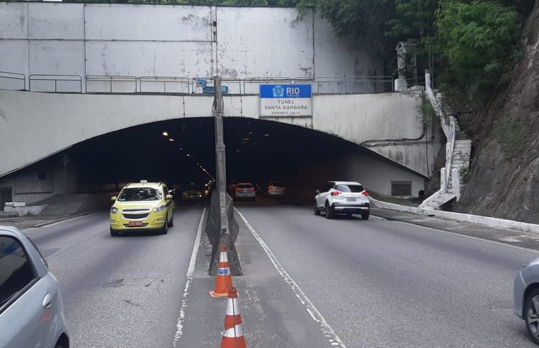 Túnel Santa Bárbara será interditado para obras de revitalização 