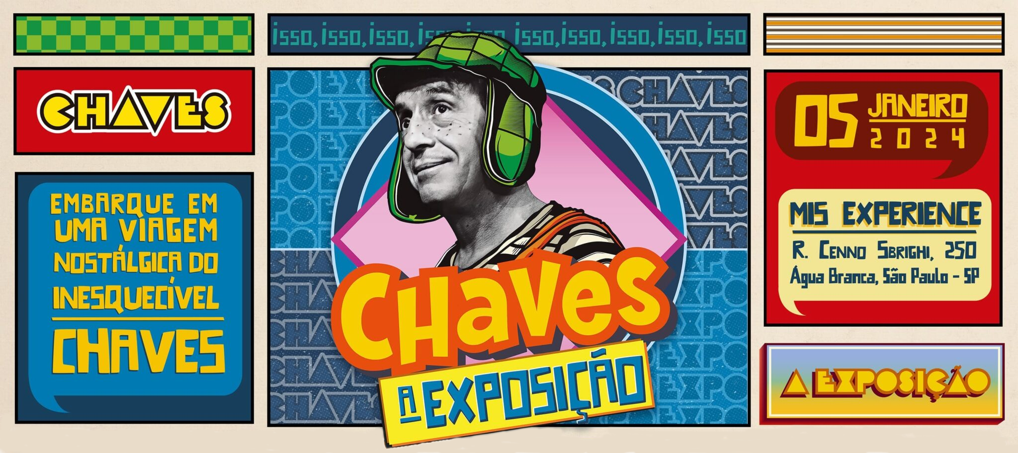 Série ‘Chaves’ completa 40 anos com exposição em São Paulo