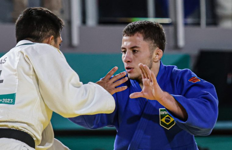 Michel Augusto, de 19 anos, leva a prata no Grand Prix de Judô em Portugal