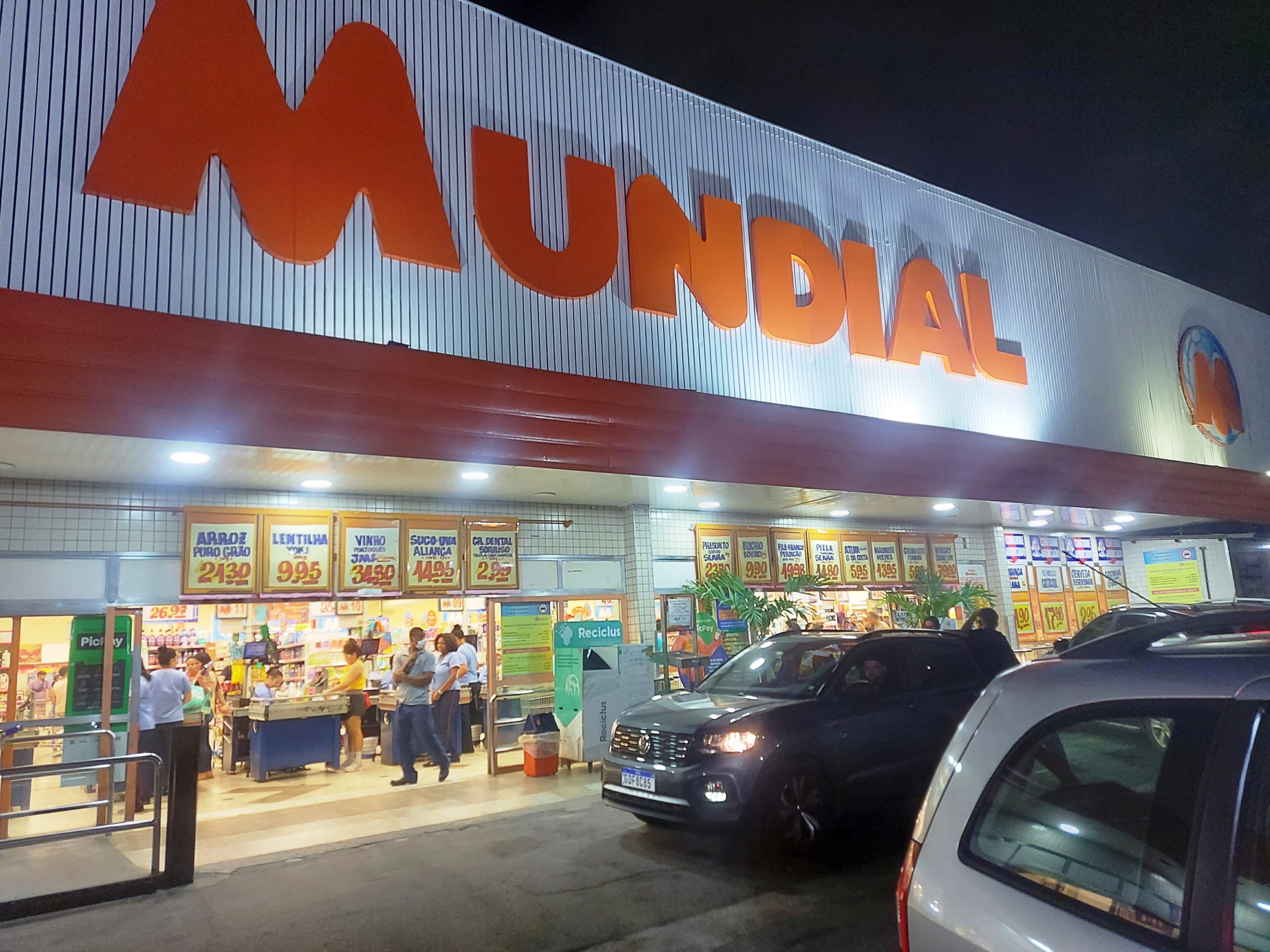 Unidade do Supermercados Mundial na Praça da Bandeira reabre em 07 de fevereiro