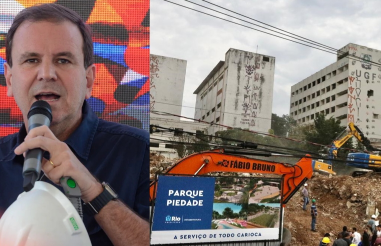 Parque Piedade: Paes denuncia extorsão do crime organizado para liberação das obras