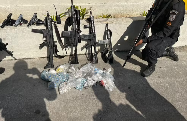 Polícia Militar do Rio já fez 15 apreensões de armas nos 8 primeiros dias de 2024