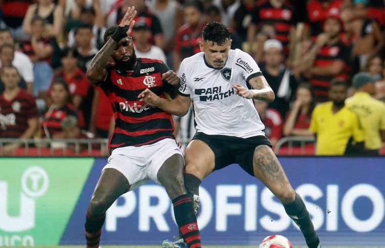 #Carioca2024: Flamengo vence Botafogo por 1 a 0 com gol no fim do jogo