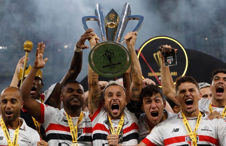 Supercopa: São Paulo vence Palmeiras por 4 a 2 nos pênaltis e conquista o título