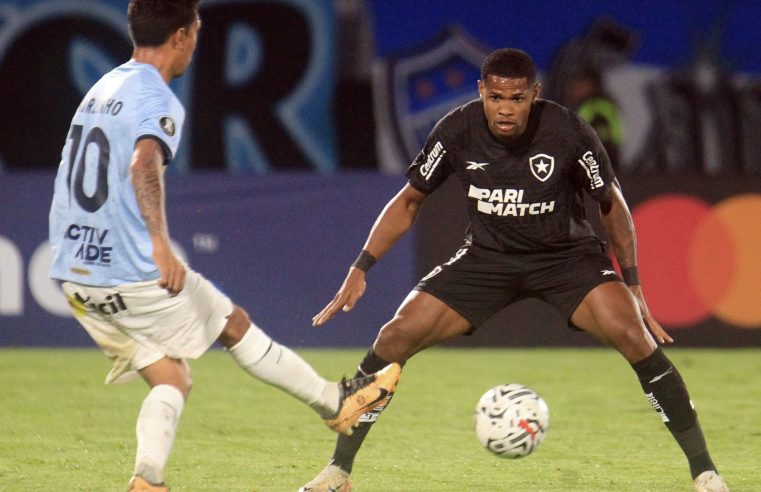 #Libertadores2024: Botafogo toma empate aos 51 do 2º tempo e jogo termina 1 a 1