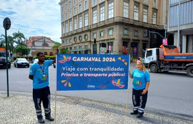 CET-Rio promove campanha educativa para o Carnaval 2024 