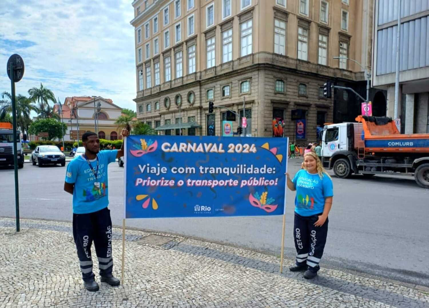 CET-Rio promove campanha educativa para o Carnaval 2024 