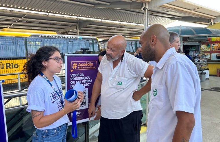 Rio Ônibus lança plataforma para combater o assédio sexual