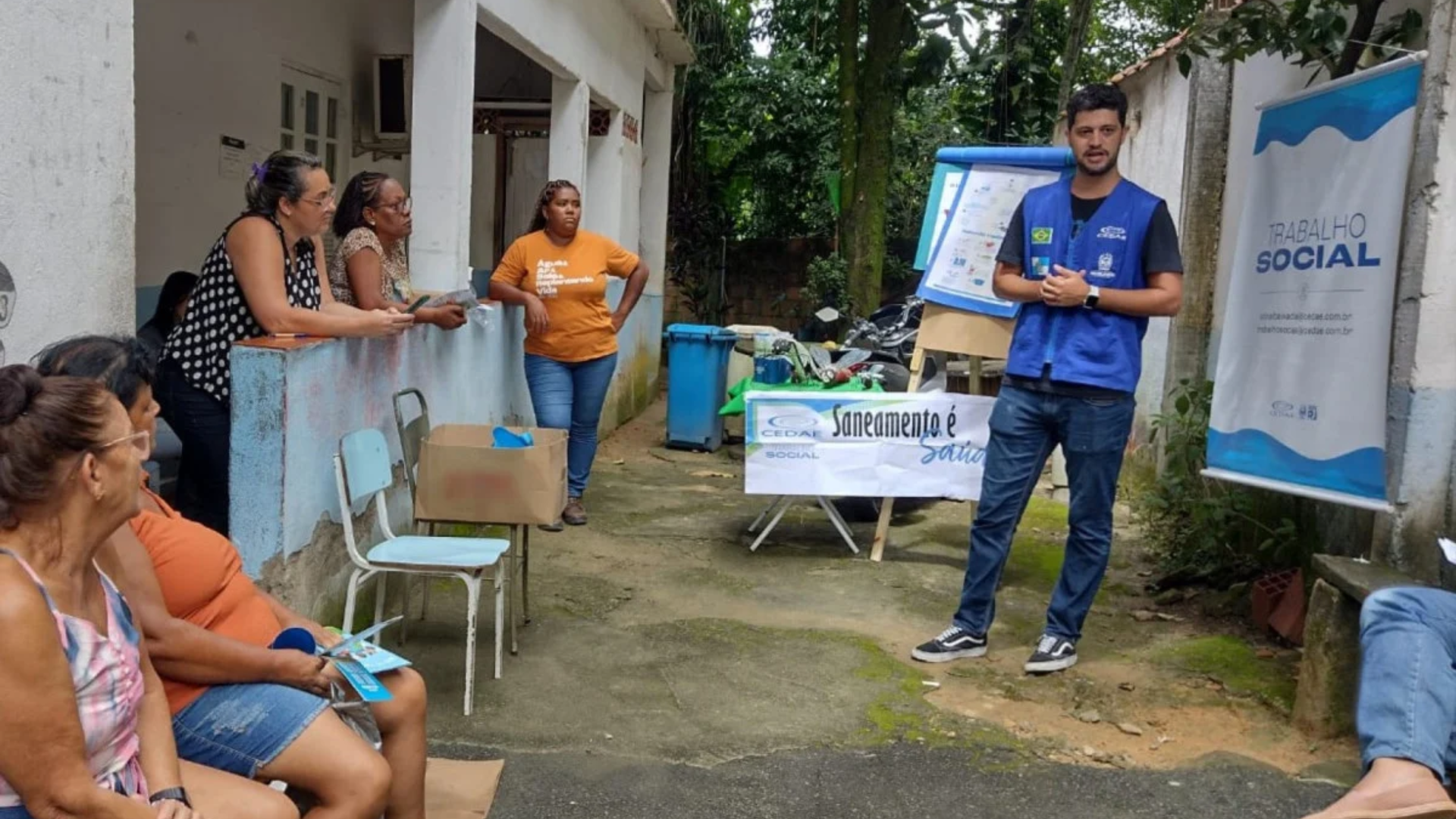 CEDAE: bairro Jardim Paraíso, em Nova Iguaçu, recebe atividade de prevenção contra a Dengue