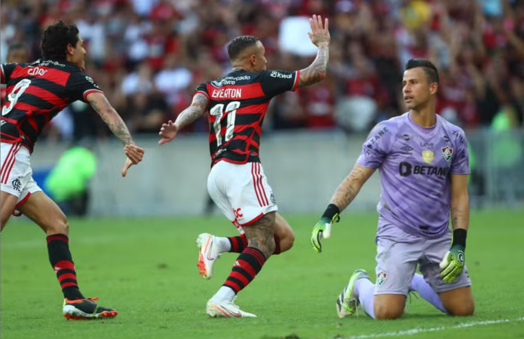 #Carioca2024: Flamengo se isola na liderança após vencer Fluminense por 2 a 0