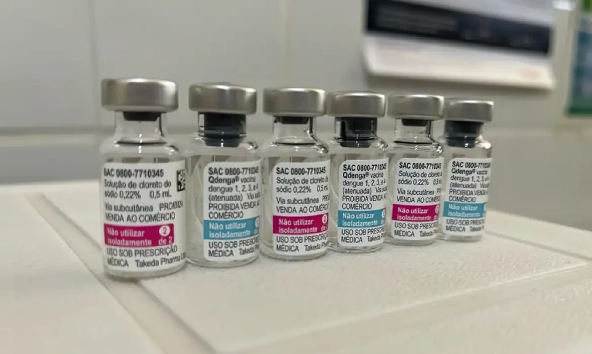Doses da vacina de dengue que não foram usadas serão redistribuídas