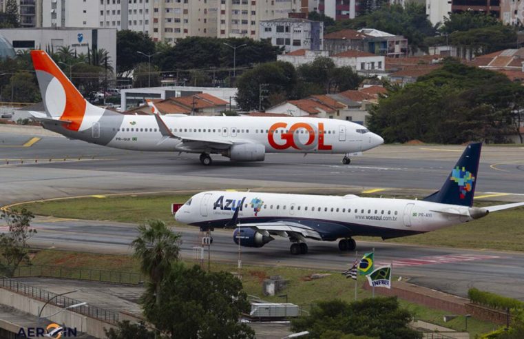 No mercado de aviação, Azul estuda compra da Gol