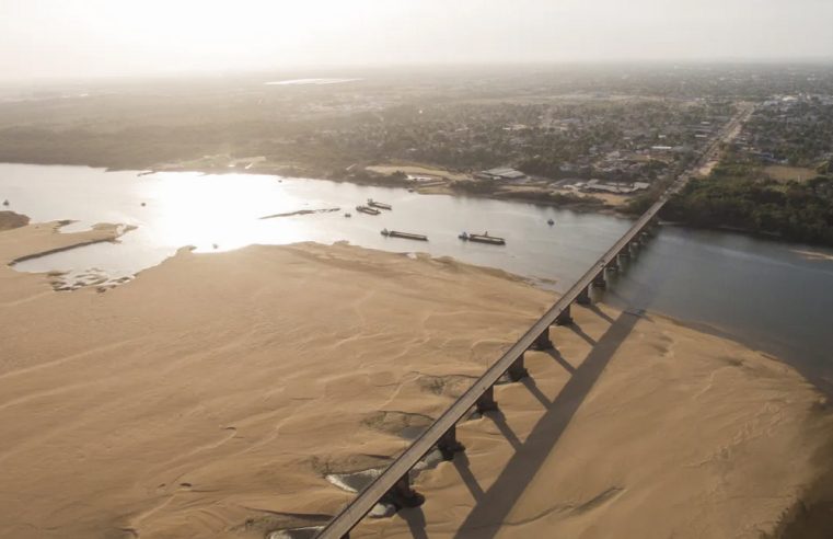 Principal rio que corta Roraima tem segunda maior seca de todos os tempos