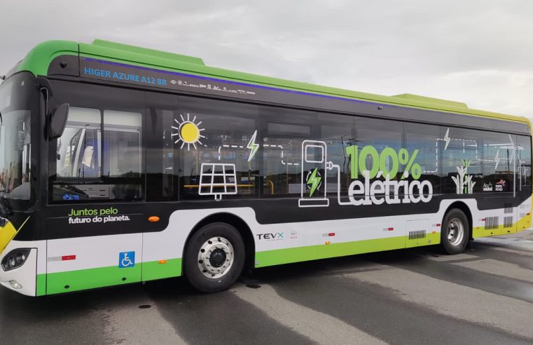 Até 2040, todos os ônibus do Rio deverão ser elétricos