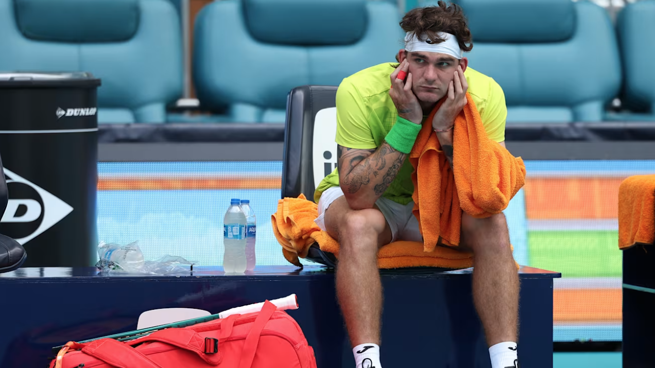 Thiago Wild perde de virada para chileno nº 23 do mundo e se despde do Miami Open