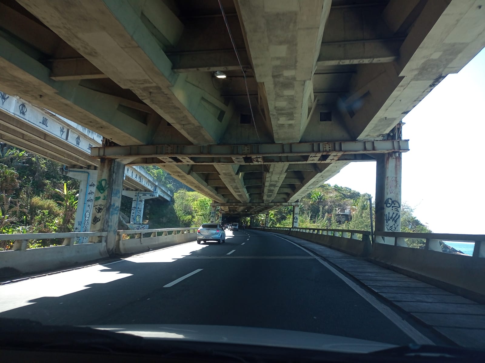 Tablado inferior do Elevado das Bandeiras está fechado para manutenção até quinta-feira (14)