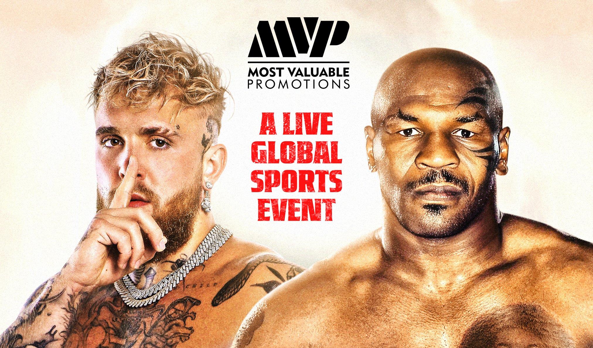 Netflix vai exibir ao vivo evento de luta entre Jake Paul e Mike Tyson