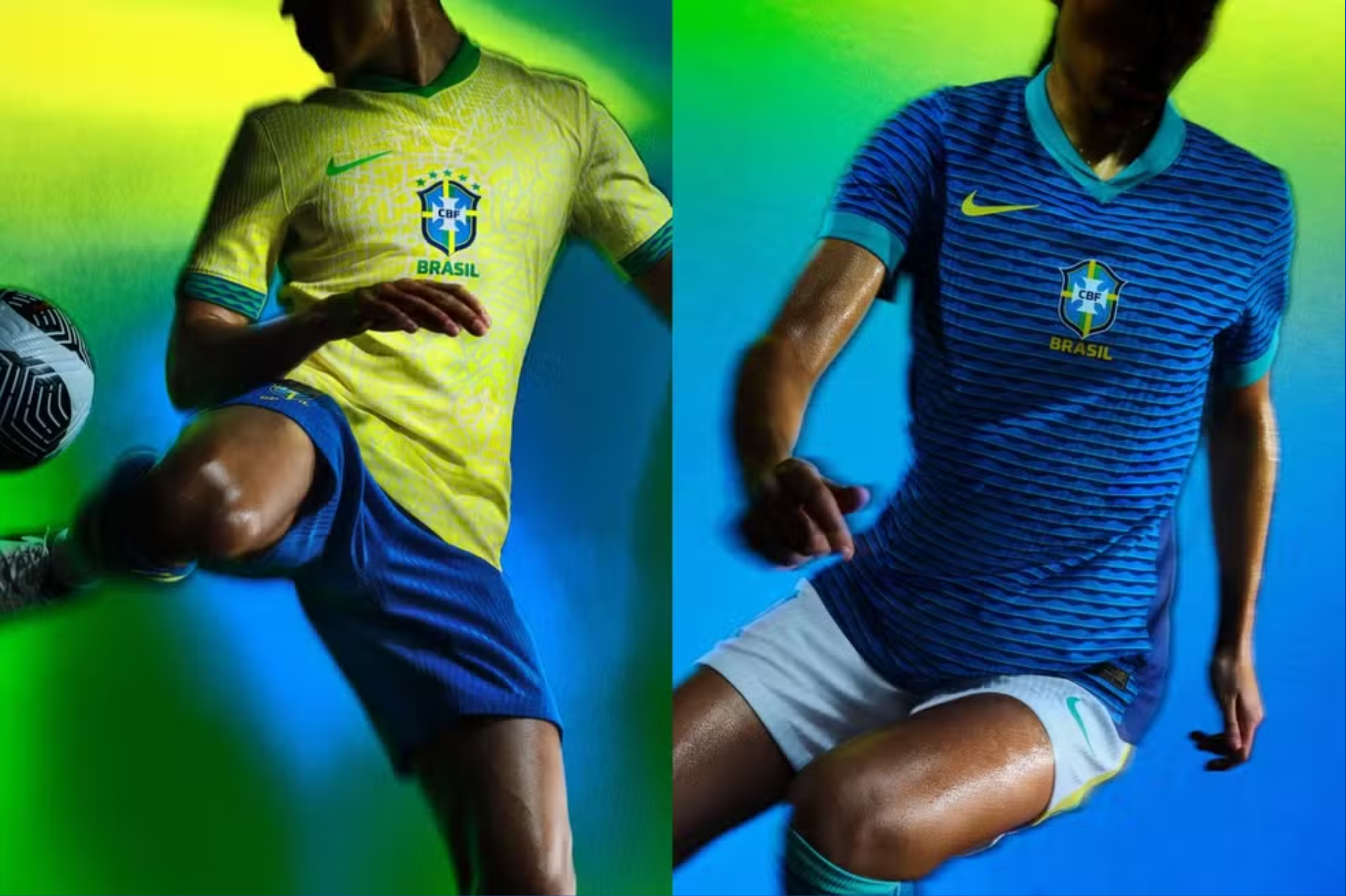 Seleção brasileira estreia novos uniformes em amistoso contra Inglaterra neste sábado (23)