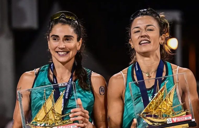 Bárbara e Carol são campeãs no vôlei de praia em Doha e ficam mais perto de Paris 2024