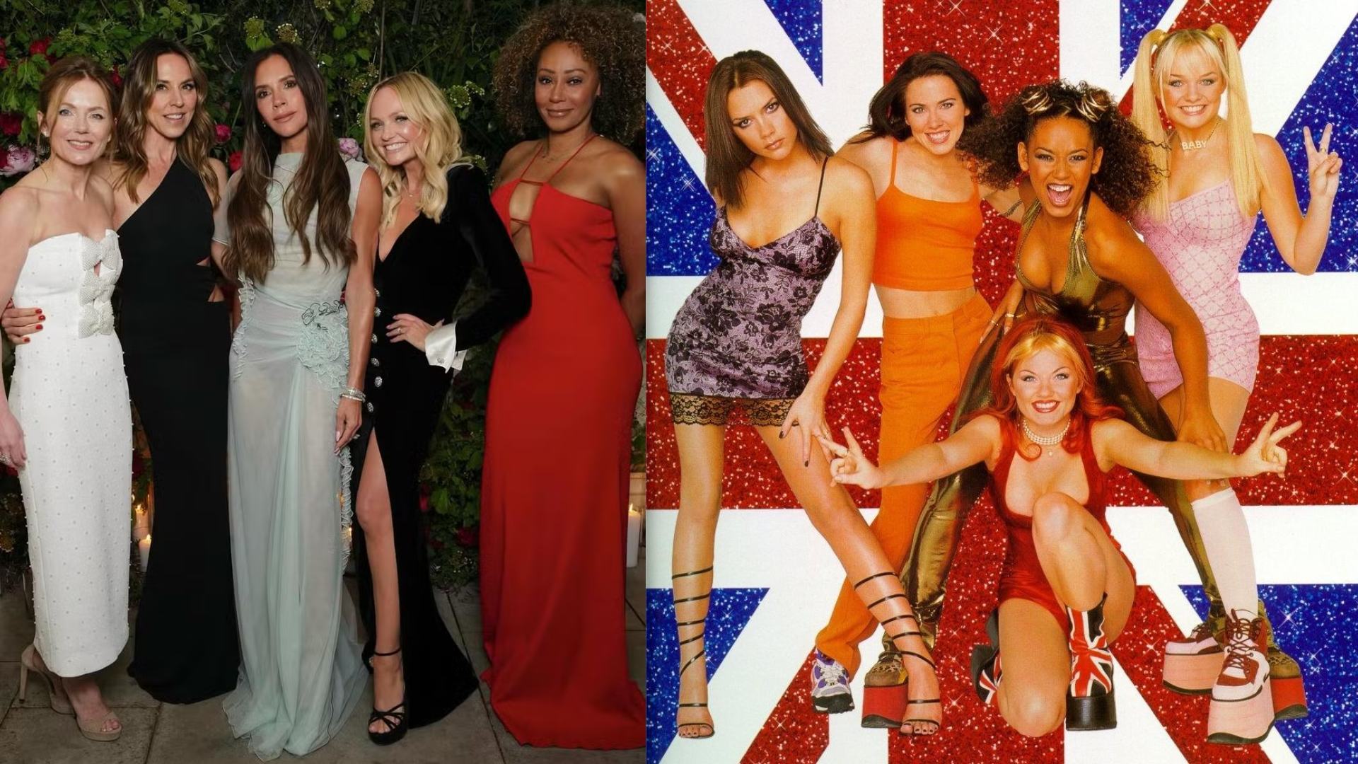 Say You’ll Be There: ao lado do marido, Victoria Beckham comemora aniversário com Spice Girls