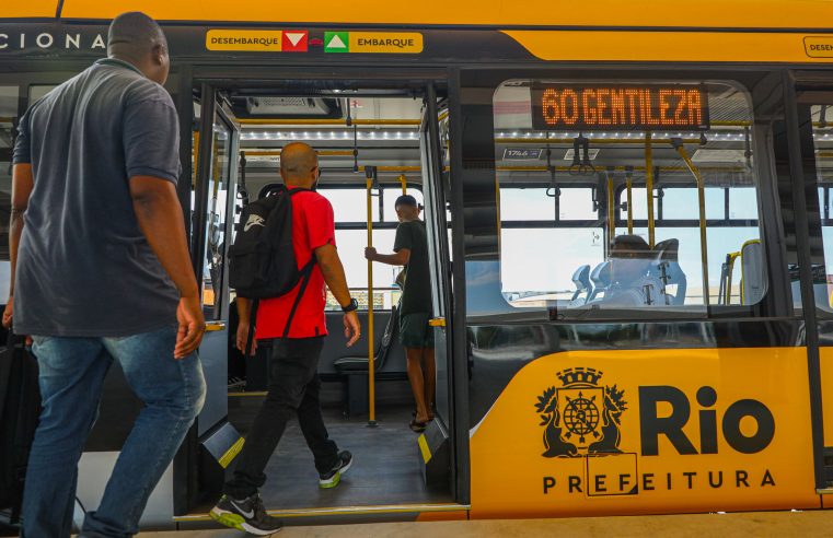 Prefeitura do Rio amplia horário e frota do BRT Transbrasil