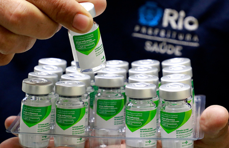 Prefeitura do Rio amplia vacinação contra gripe para público a partir de seis meses de idade