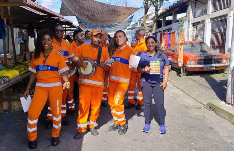 Campanha de coleta seletiva da Comlurb estará presente na feira livre do Grajaú neste sábado