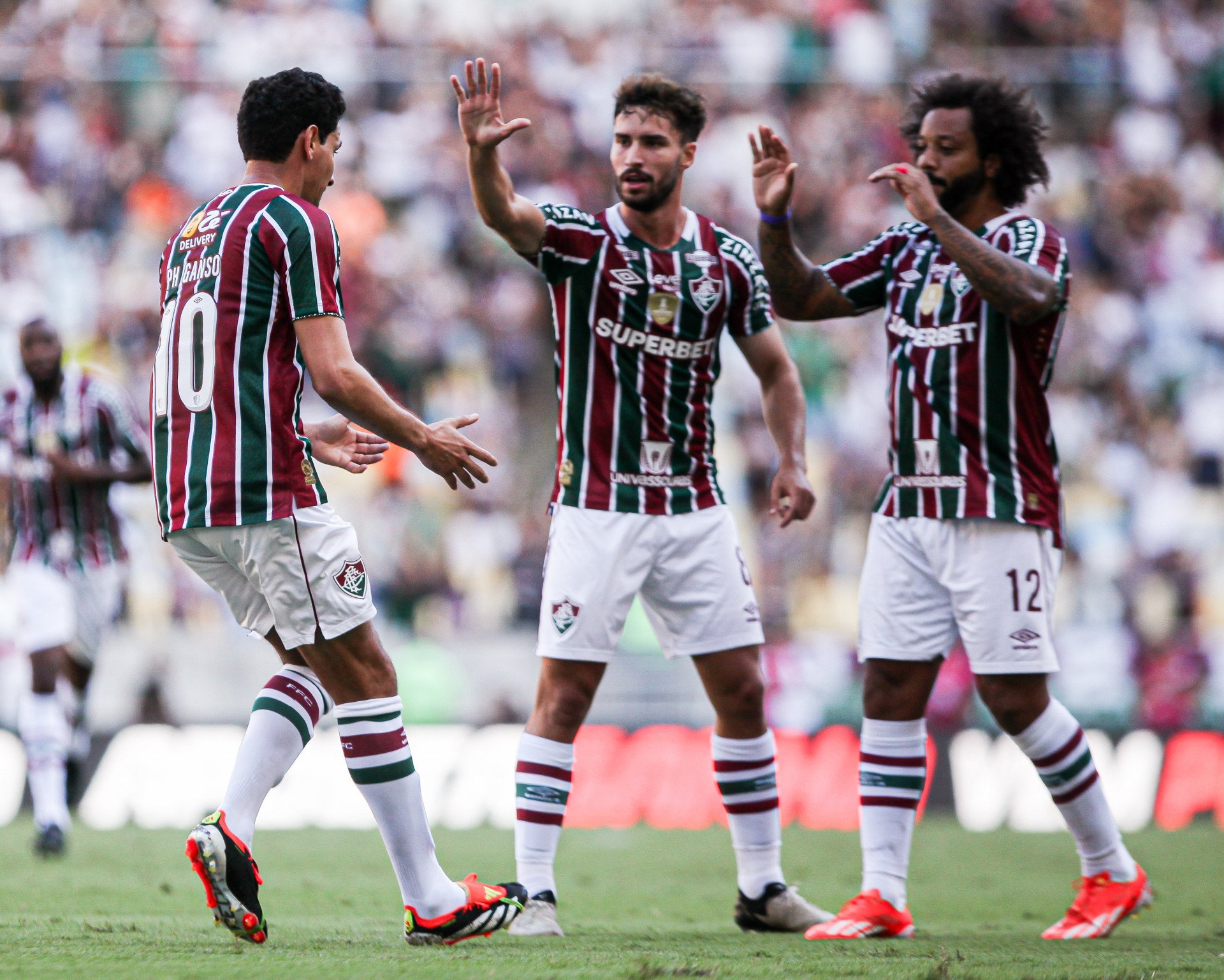 Com gols de Martinelli e Ganso, Fluminense vence Vasco por 2 a 1 no Maracanã e quebra jejum