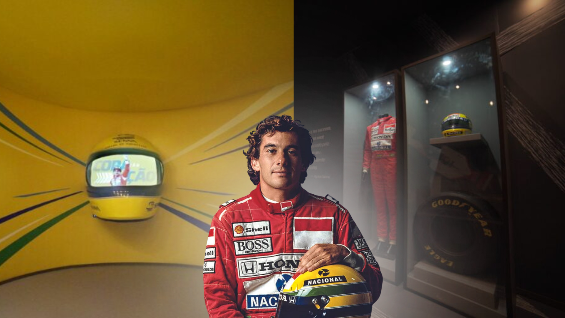 Exposição de 30 anos do legado de Ayrton Senna estreia nesta quarta-feira (01) no Rio