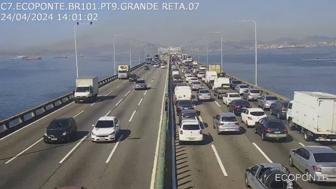 Corpus Christi: 855 mil veículos devem passar pela Ponte Rio-Niterói durante feriado