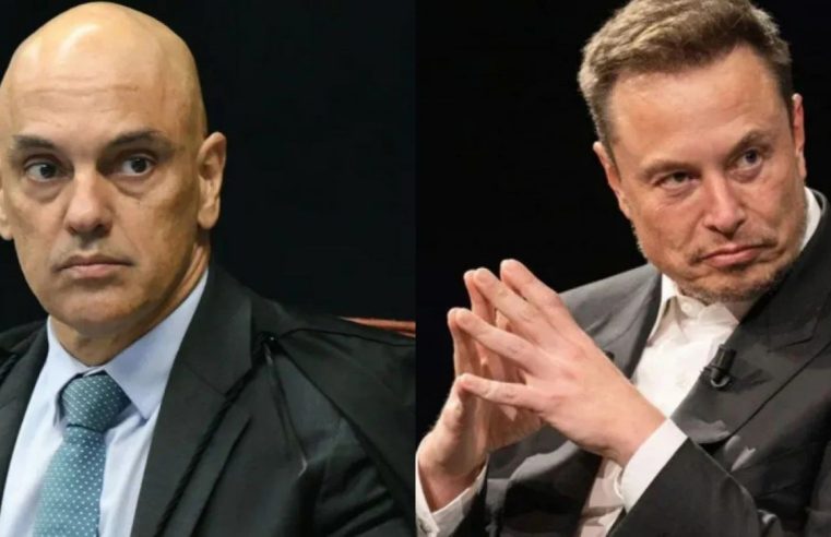 Elon Musk volta a atacar Alexandre Moraes e acusa ministro de ser ‘ditador brutal’