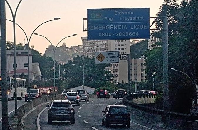 Elevados Engº. Freyssinet e Rufino Pizarro fecham para manutenção nesta segunda (29)