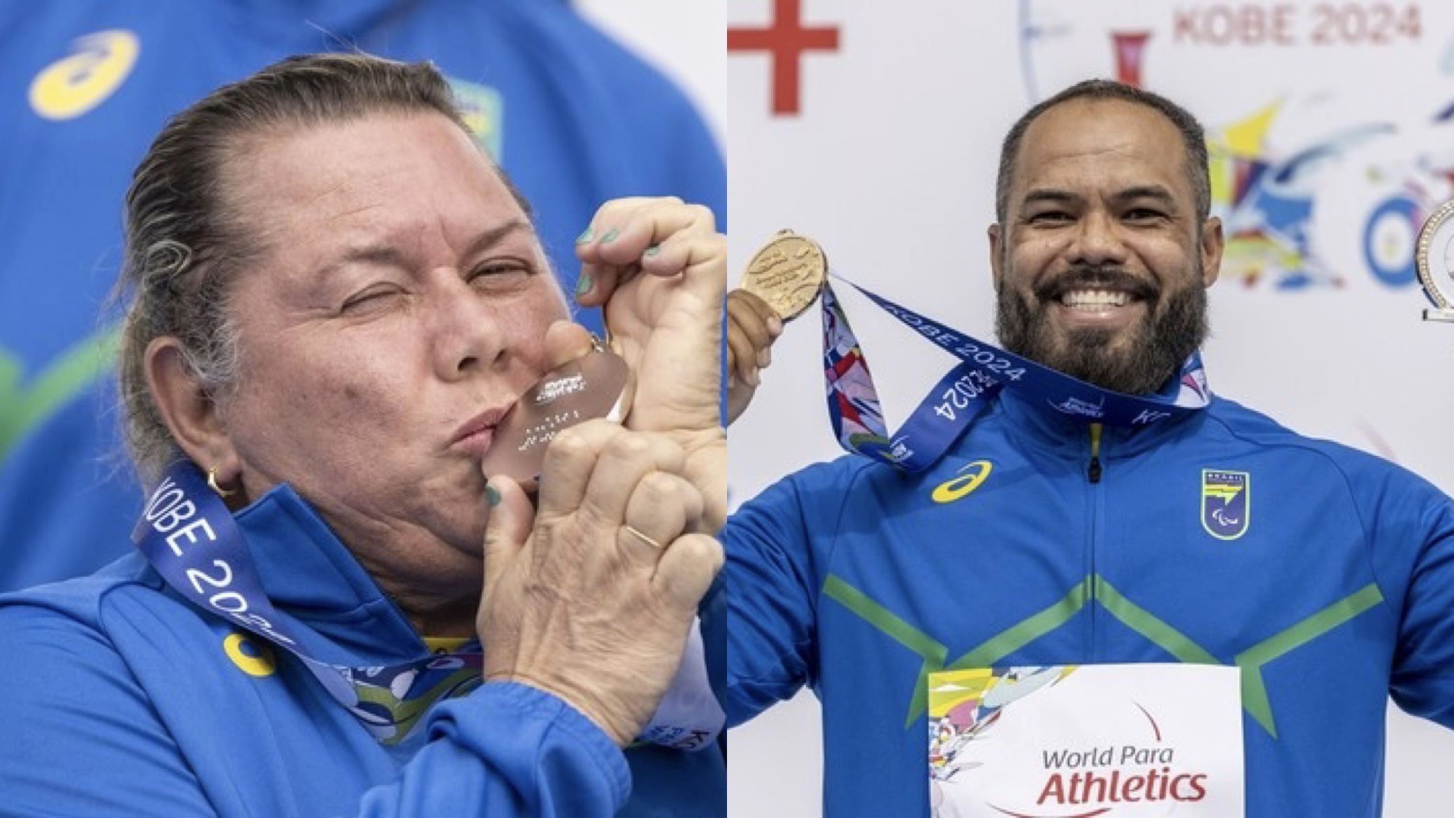 Brasil conquista mais dois ouros e uma prata no Mundial de Atletismo Paralímpico