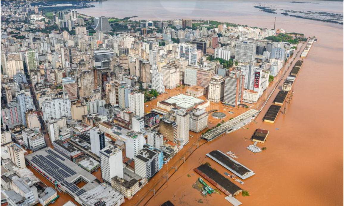 Rio Grande do Sul: Ação de Cidadania está recebendo doações para ajudar o estado no Centro do Rio