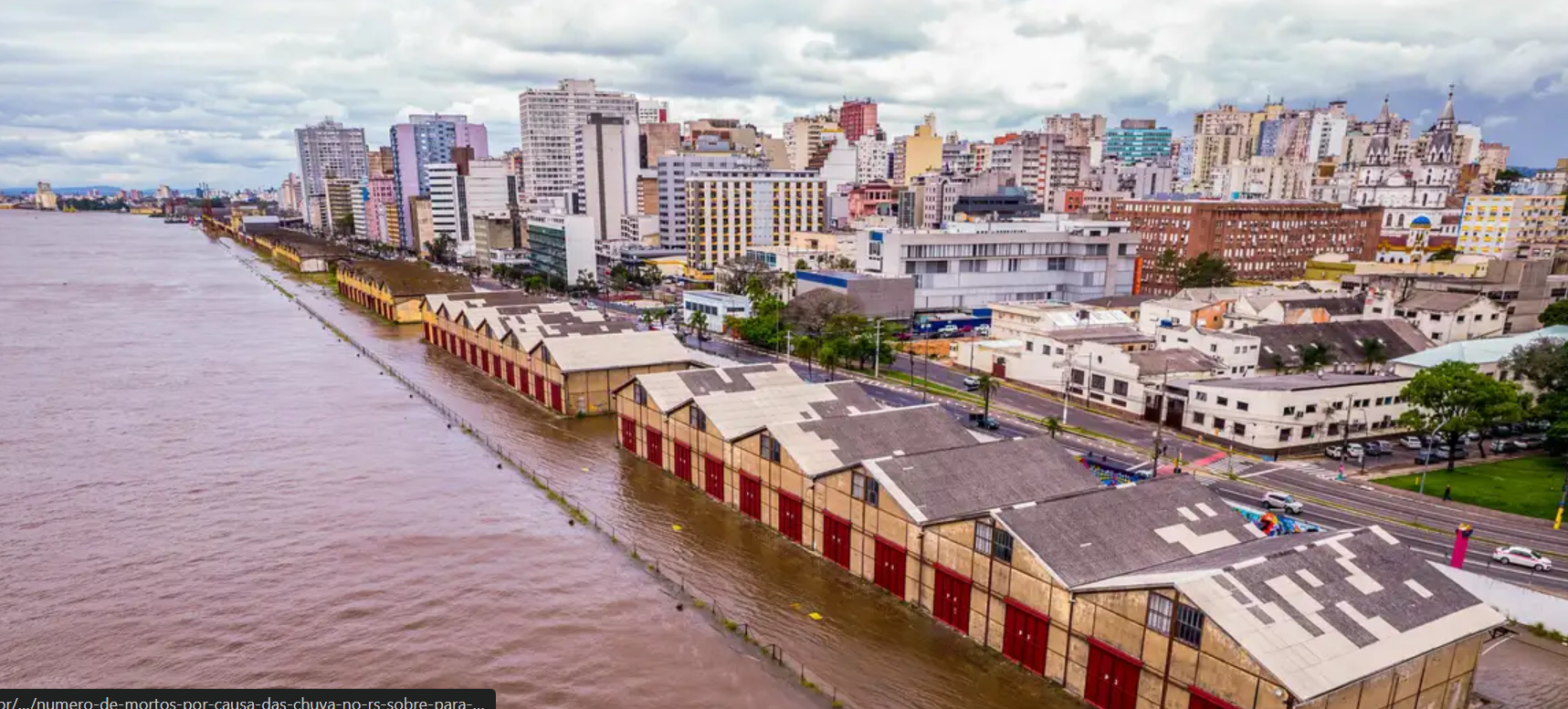 Sobe para 169 o número de mortos no Rio Grande do Sul