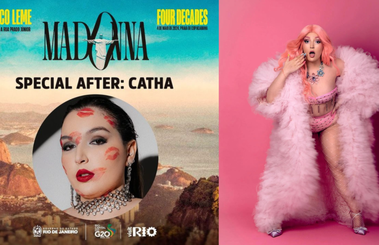 Só acaba quando termina: após apresentação de Madonna, cantora Catha sobe ao palco em Copacabana