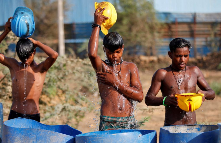 Recorde de temperatura: Índia marca 52,9° e calor extremo prejudica população