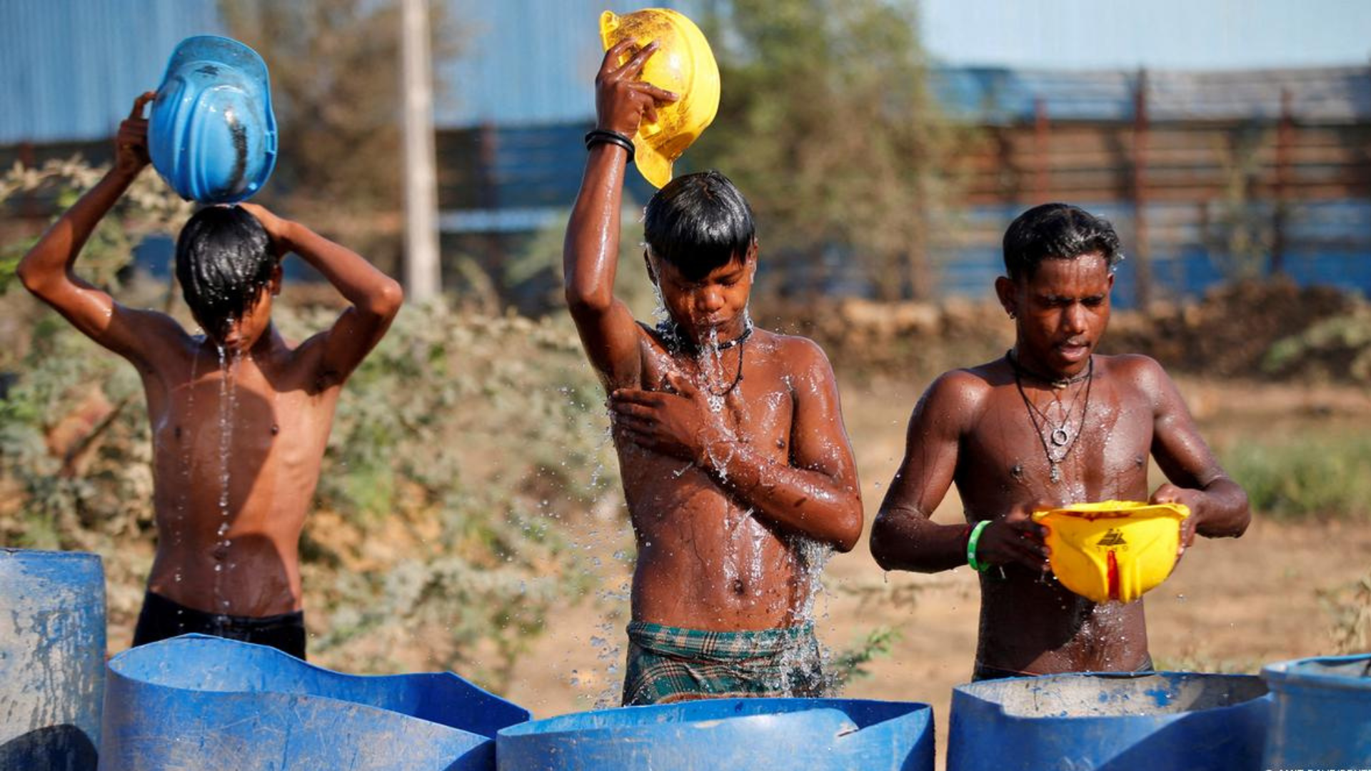 Recorde de temperatura: Índia marca 52,9° e calor extremo prejudica população