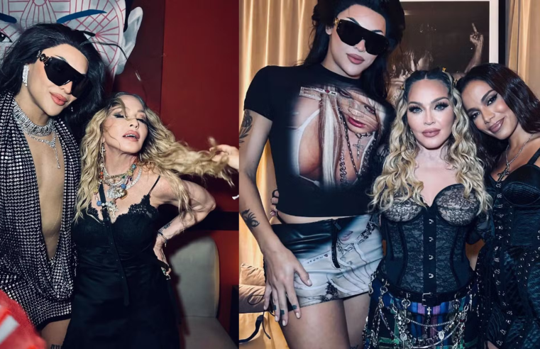 Cadê a ‘Malandra’? Madonna publica fotos no Brasil e ausência de Anitta gera burburinho