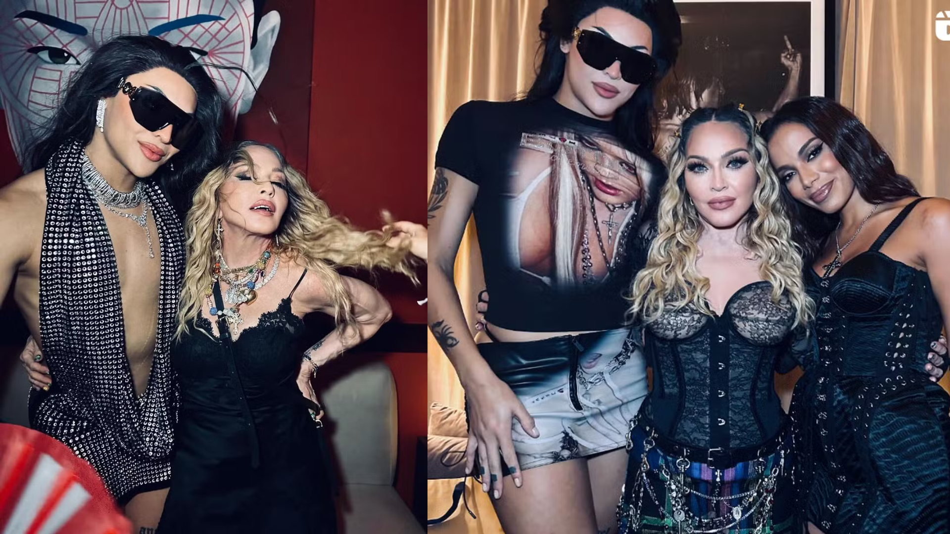 Cadê a ‘Malandra’? Madonna publica fotos no Brasil e ausência de Anitta gera burburinho